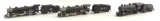 Group of 3 Vintage Athearn HO Scale Steam Locomotives with Tenders
