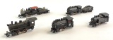 Group of 5 Vintage HO Scale Steam Locomotives