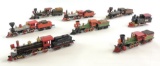 Group of 8 Vintage HO Scale Steam Locomotives