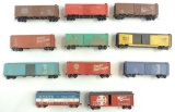 Group of 11 HO Scale Advertising Train Cars
