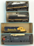 Group of 4 Athearn HO Scale Locomotives with Original Boxes