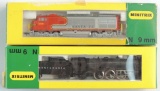 Group of 2 Minitrix N Scale Diesel Locomotive with Original Boxes