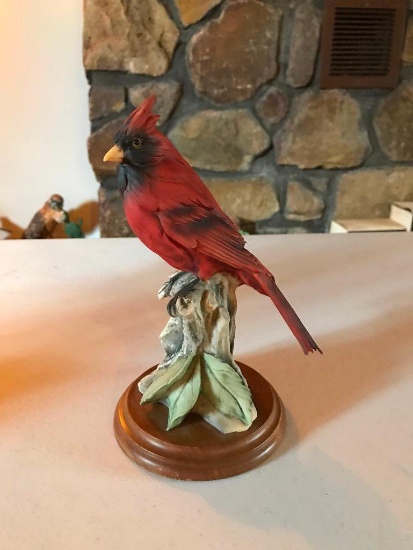 G.Armani Porcelain "Cardinal" Figurine