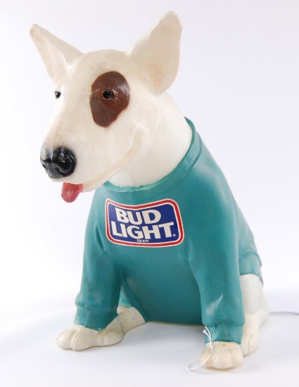 Vintage Spuds Mckenzie Bud Light Advertising Beer Sign Lamp