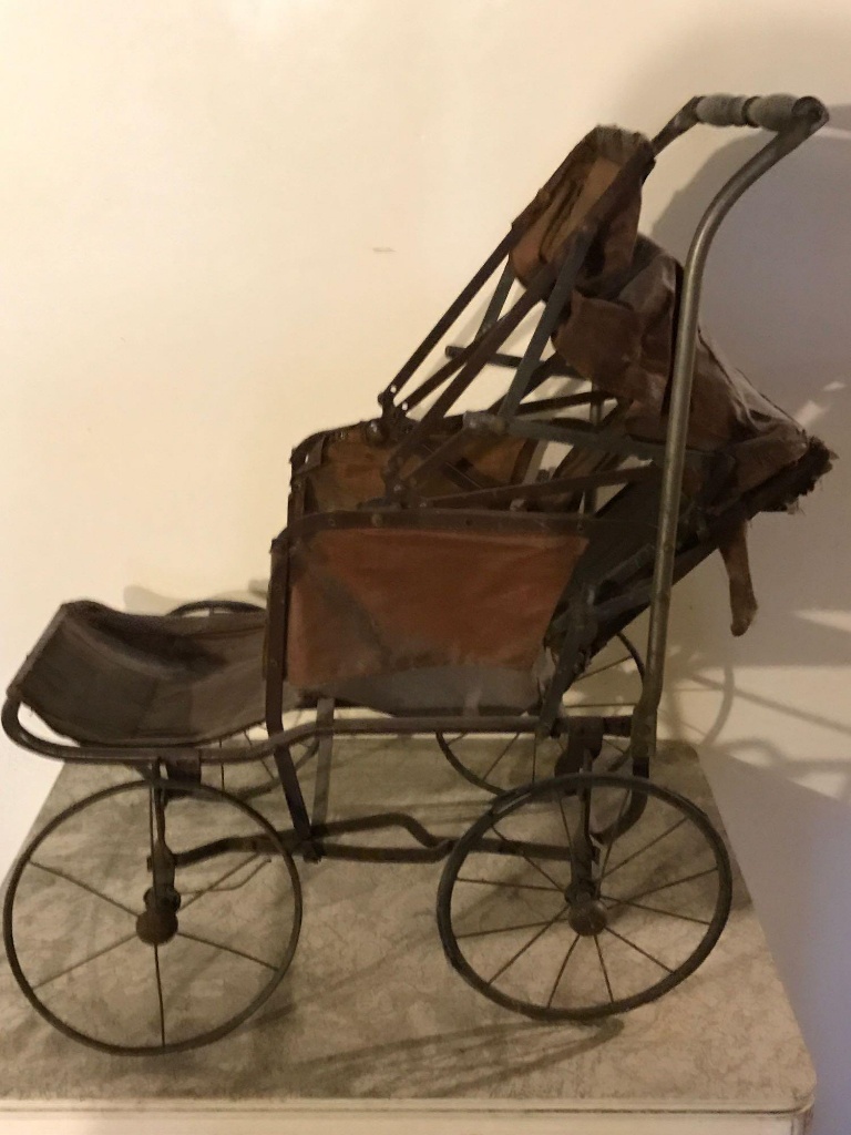 vintage doll carriage