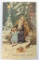 Postcard HTL - Christmas Santa Artist Signed Mailick