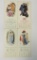 1909-11 Group of Calendar advertising cards