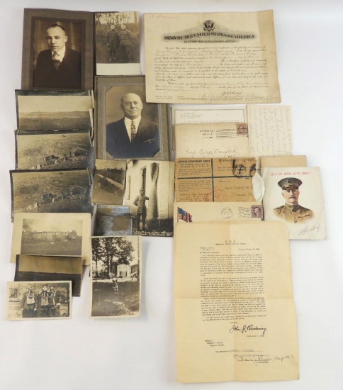 Group of Military Letters & Pictures