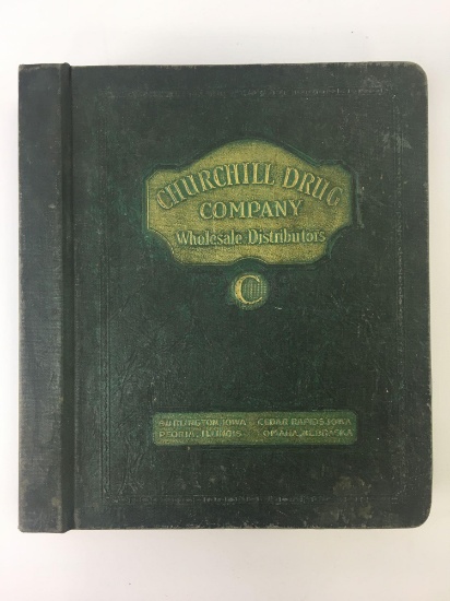 1927 Wholesale Goods Catalog Churchill Drug Company