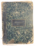 19th Century Bound Sheet Music Book
