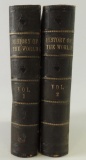 1869 two volume set history of the world