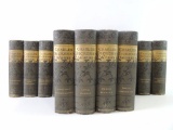 Group of 15 antique the works of Charles dickens books