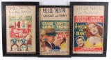 Group of 3 Vintage Movie Posters Featuring Key to the City, A Medal for Benny, and Road to Bali...