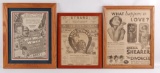 Group of 3 Vintage Movie Advertisments Featuring The Dicorcee and More...