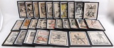 Group of 27 Vintage 1930's-60's Framed Movie Advertisments...