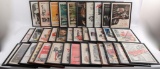 Group of 36 Vintage 1930's-60's Framed Movie Advertisments...