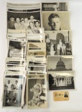 Group of 1940s 50s 60s black and white photos