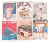 Group of 6 Antique Sheet Music...Magazines
