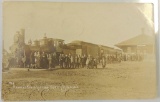 Real Photo Postcard - Cherry Mine Disaster Funeral Train