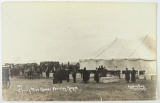 Real Photo Postcard - Cherry Mine Disaster Morgue