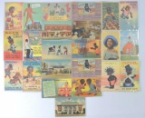Black Americana Postcards - Linen Advertising