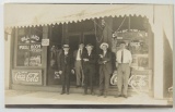 Real Photo Postcard - Billiards and Pool Room