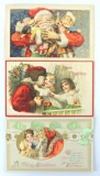 Postcards - John Winsch Embossed Christmas Santa