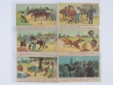 Black Americana Set of 6 Gombaults Caustic Balsam Tradecards