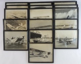 Large group of framed airplane