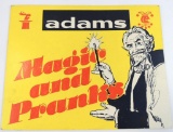 Adams magic and pranks poster