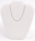 14k Yellow Gold S-Link Chain Necklace