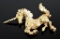 14k Yellow Gold Unicorn Pendant