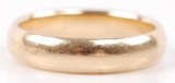 14k Yellow Gold Wedding Band