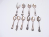 Lot of 10: Sterling Silver Spoons