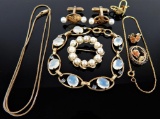 Vintage Gold Filled Jewelry Lot : Krementz and Alice Caviness