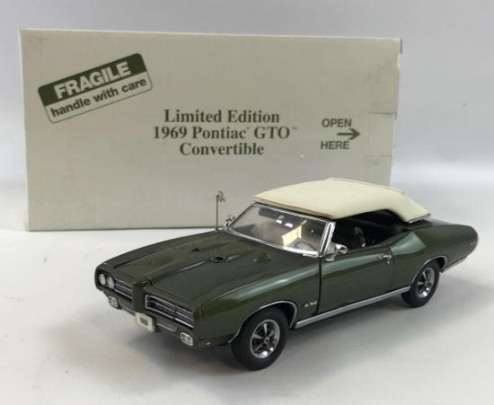 Danbury Mint die-cast 1969 Pontiac GTO Convertible