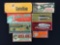 Box lot of empty vintage fishing Lure boxes