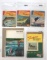 Group of five 1950s and a 65 South Bend fishing catalog