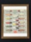 Framed print of a Lure selection