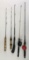 Group of 5 fishing rods