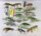 Group of large fishing lures and more