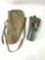 US Army noncombatant M1A2 gas mask with bag