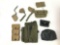 Group of mostly world war two era ammo pouches and others