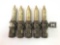 Group of US Army 20 mm dummy rounds