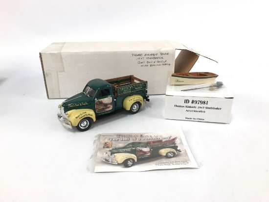 Ertl collectibles Limited edition Thomas Kinkade ?the end of a perfect day? 1947 diecast Studebaker