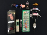 Lot of vintage novelty fishing Lures