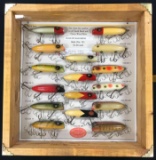 Case of 16 South bend bass oreno lures 1915 to 1934