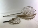 Lot of two fishing nets
