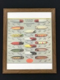 Framed print of a Lure selection
