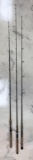 Group of 3 fishing rods